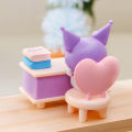 Kawaii Cartoon Assembled Desk Calendar Customizable Freely Adjustable Cute Desktop Decoration for Office Cubicle. 