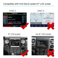 CARABC Wireless Carplay Android Auto for Ford Sync2 System Explorer Focus Fiesta C-max Edge F-150 Fusion Taurus Decoder box. 
