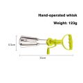 Hot Selling Factory Outlet Hand-Operated Whisk Double-Wheel Semi-Automatic Rotary Mixer Egg Beater. 