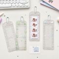 Cute Polka Dot Clover Vertical Photocard Holder Idol Card Glitter Case Life Four Grid Card Cover.