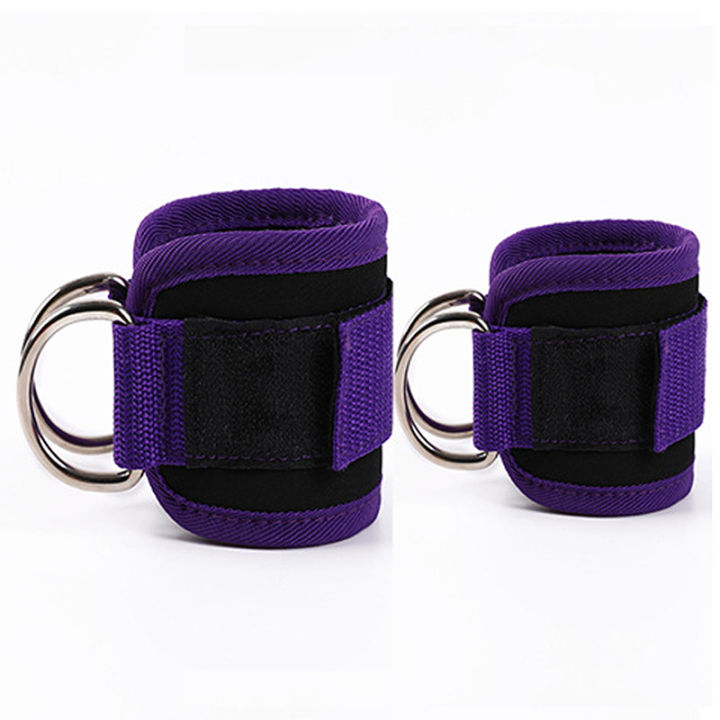 2PCS%20Ankle%20Straps%20Cable%20Double%20D-Ring%20Ankle%20Cuffs%20For%20Gym%20Workouts%20Glutes%20Legs%20Strength%20Extensions%20Training%20Brace%20Support%20Sport%20-%20Image%207