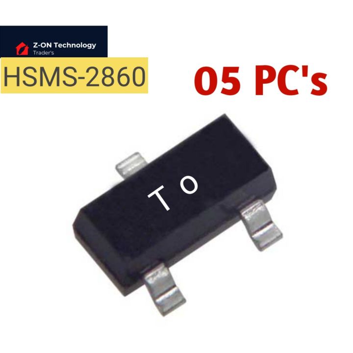 HSMS-2860 RF Diode Schottky - Single 4V SOT-23-3 Smd Marking Code TO