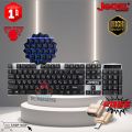RGB GAMING KEYBOARD With multi color light effect, works in mobile and computer. 
