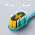 6/1 group high quality broad brush cleaning teeth soft hair toothbrush home oral care suitable for adult daily life. 