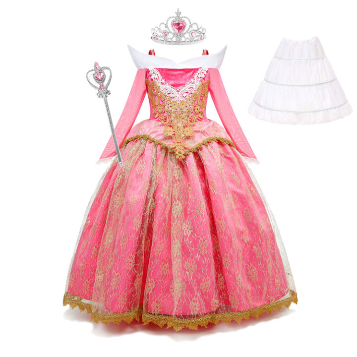 Girls%20Sleeping%20Beauty%20Aurora%20Princess%20Halloween%20Cosplay%20Dress%20Off%20Shoulder%20Kids%20Gift%20Carnival%20Party%20Fancy%20Princess%20Clothing%20-%20Image%207