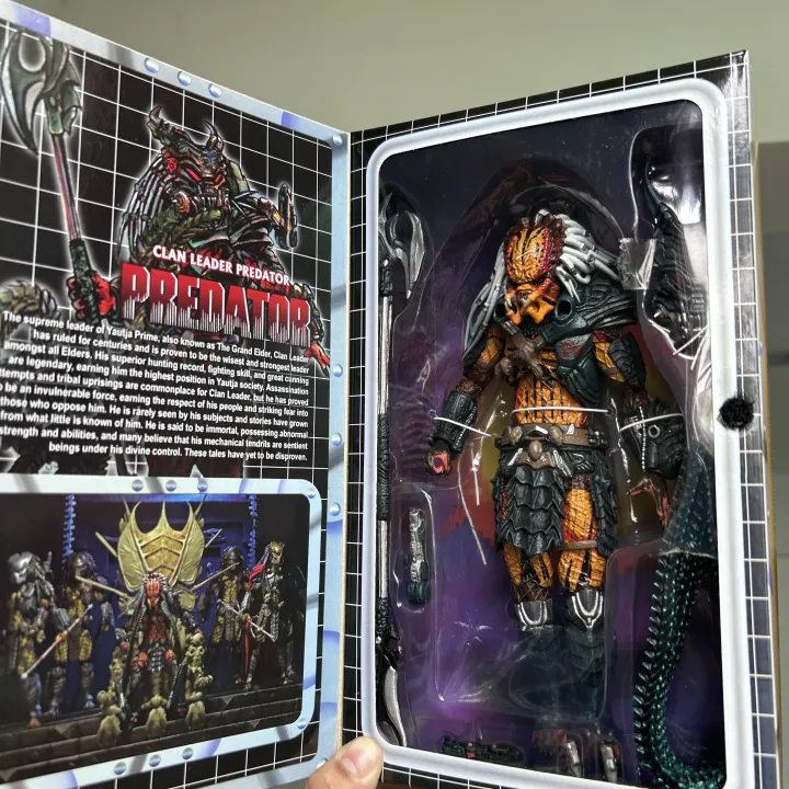 NECA%20Predator%20Clan%20Leader%20Concrete%20Jungle%20Deluxe%20Predator%20Warrior%20Action%20Figure%20Chief%20Alien%20Model%20Toy%20Desk%20Decor%20%20For%20Friend%20-%20Image%202