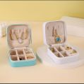 1pcs Portable Jewelry Storage Box Travel Storage Organizer Jewelry Case Earrings Necklace Ring Jewelry Organizer.