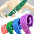 1PCS Silicone Bath Scrubber Back Massage Exfoliating Sponge Shower Brush Body Wash Removal Soft Bathroom Bath Brush. 
