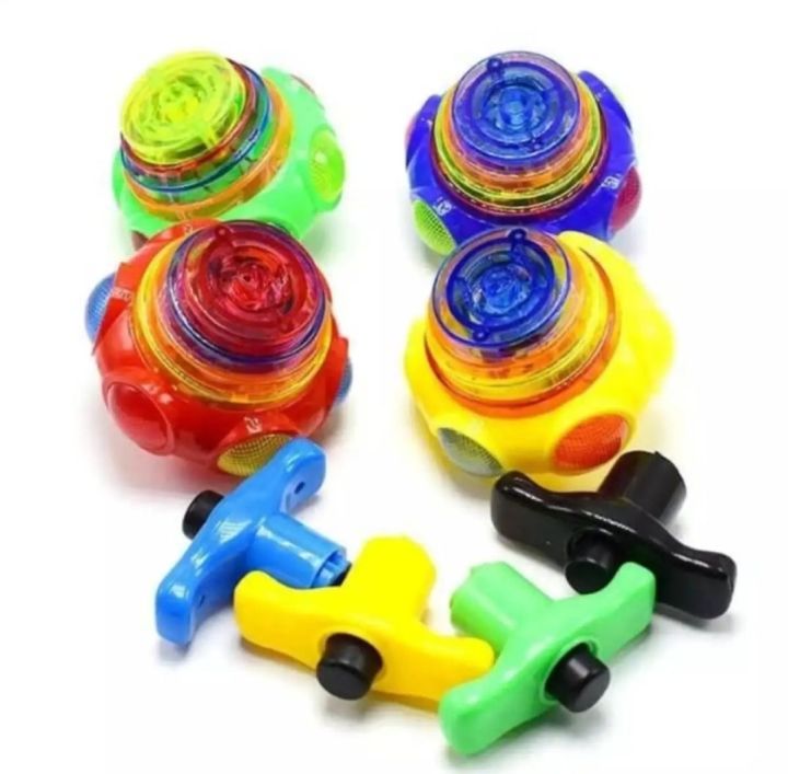 funny top lato light music toy kids boy girls gift