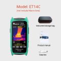 TOOLTOP Portable Thermal Imager Optional Macro Lens -20~550℃ Thermal Camera replacement 18650 Infrared Camera HVAC Pipe Test.