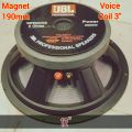 JBL Professional 12" 190mm High-End Mid-Range Speaker with 3" Voice Coil, 2000W Power, 8 Ohm Impedance high quality speaker.