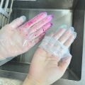 200/300PCS TPE Disposable Kitchen Gloves Anti-oil Cleaning TPE Gloves Household Convenience BBQ Vegetable Beauty Salon.