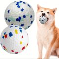 1pc Dog Toy Durable Crew Ball Pet Grinding Teeth Toy For Dog Interactive Supplies Chew Pet Interactive Supply Accessory. 