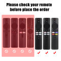 1 PC Luminous Silicone Remote Control Case for Xiaomi TV Box S (2nd Gen) Protective Control Cover Silicone. 