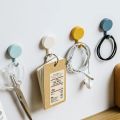 Self Adhesive Wall Hook Strong Without Drilling Coat Bag Bathroom Door Kitchen Towel Hanger Hooks Home Storage Accessories.