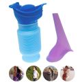 750ML Outdoor Portable  Emergency Women's Telescopic Urina Urine Bag Women's Men's Children's Mini Toilet Travel Mountain Bike. 