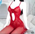 Straw Girl Net Clothes Perspective Hollow-out Temptation lothes Collection. 
