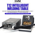 Relfie GVM T12-XS Soldering Station Quick Heating Electronic Welding Iron T12 Soldering Iron Equipment Repair Tools. 