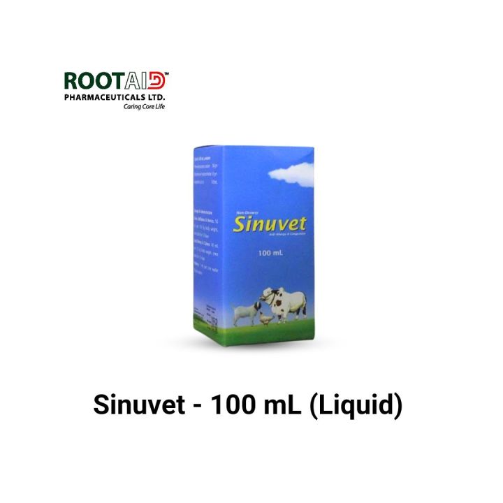 Sinuvet - (Liquid) for Cattle & Poultry