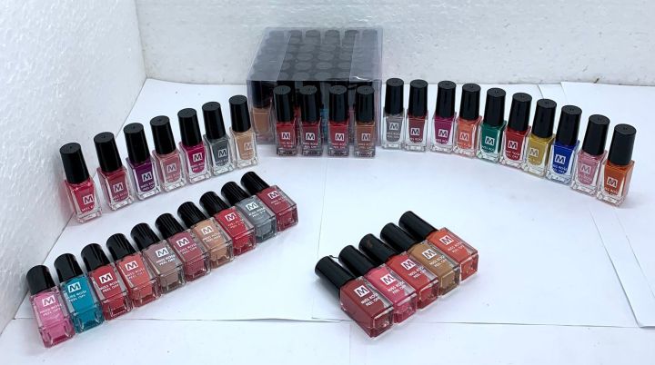 Miss Rose Pack Of 36 Piece Peel Off Nail Polish Box