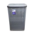 New Laundry Basket Plastic Mesh Dustbin for Kitchen Decent Design For Washing Clothes. 