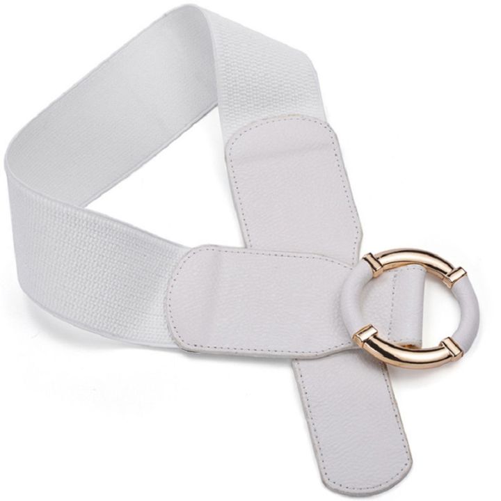 Women's%20Elastic%20Belt%20Corset%20Women%20Waist%20Belts%20Trend%20Gold%20Circle%20Buckle%20Waistband%20High%20Quality%20Stretch%20Wide%20Black%20Belt%20DT072%20-%20Image%202