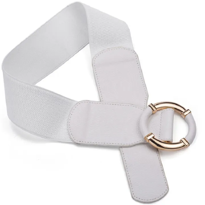 Women's%20Elastic%20Belt%20Corset%20Women%20Waist%20Belts%20Trend%20Gold%20Circle%20Buckle%20Waistband%20High%20Quality%20Stretch%20Wide%20Black%20Belt%20DT072%20-%20Image%202