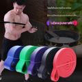 Fitness exercise resistance band exercise machine 15-280lbs elastic strength exercise resistance fitness exercise rubber bands 8 levels yoga rubber tensile strength exercise bands. 