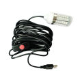 5V Underwater Fish Lure Lamp Green/white/blue/warm Light USB LED Fish Finder Light With 5m Line Raft  For Night Fishing Parts. 