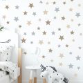 71pcs Boho Colorful Stars Wall Stickers for Children Room Baby Kids Room Nursery Room Wall Decals Home Decoration Wall Decals. 