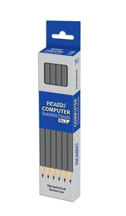 Picasso Computer Scanning Pencils Pack of 12 | Daraz.pk