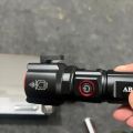 Rechargeable Multi Functional Emergency ABD 2210 Torch Imported 6-in-1 Flashlight & Power Bank - 2KM Range. 