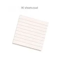 3 Packs Kraft Paper Sticky Note Pad, Memo Note Pad With Grids Lines, Perfect for Memo Notes& Reminders. 