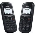 Nokia 1280 Single Sim Black Colour. 