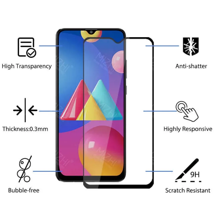 Samsung Galaxy M02/M02s High Quality Premium Tempered Glass