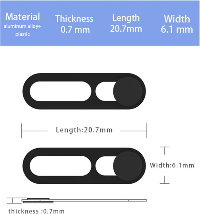 2PCS%20WebCam%20Cover%20Antispy%20Front%20Camera%20Lens%20Cover%20for%20IPhone%2017%20Air%2016%2015%20Pro%20Max%20Plus%2017Air%2017Pro%20i17%20Privacy%20Protector%20Sticker%20-%20Image%203