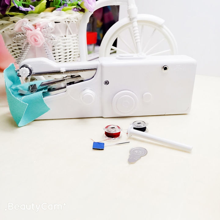 Mini Sewing Machines for Home Cordless Portable Handy Stitching Machine (Hand Machine for Stitching)-Sewing Machines-Multicolour