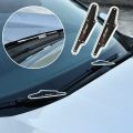 Racing R Premium Windshield Wiper Arm Covers Sleek Black & Chrome Design for Sporty Car Enhancement, Weather-Resistant Protection Universal Fit for Enthusiasts Seeking Speed-Inspired Style & Durability. 