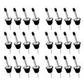 4/8/16/24 Packs Liquor Bottle Pourers for Alcohol Stainless Steal Liquor Bottle Dispensers Speed Pourers for Spirits Bottles.