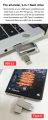 SanDisk SDDDC4 Ultra Luxe USB 3.1 Flash Drive 256GB Type C Dual Pendrive Metal Type A OTG Flash Drive. 