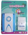Wireless doorbell LED 2 button 3 Receiver battery powered 32 tune songs. 