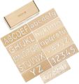 Steps To Do ABCD Stencil Set. Wood Handwriting Educational Alphabet Stencil Set Letter Tracing Kit. Large and Small Letters; Stencil RiyykkktStepsToDo ABCD Stencil Set. Wood Handwriting Educational Alphabet Stencil Set Letter Tracing Kit Stencil S5Numbers. 