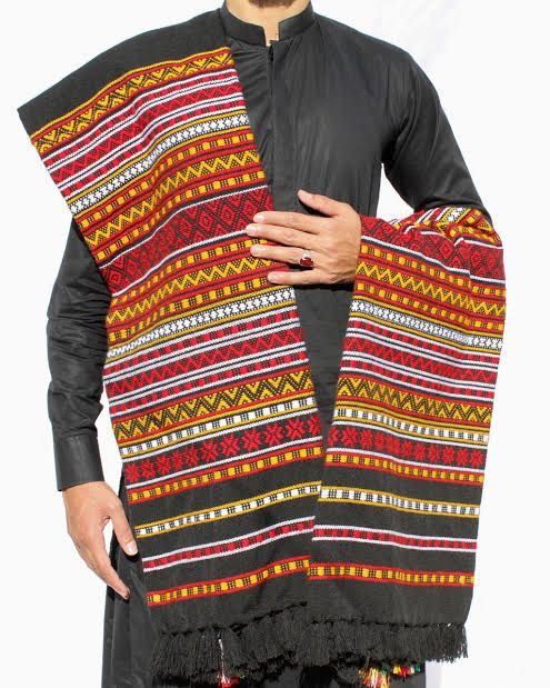 Balochi shawl men
