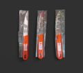 Black handle knife with cover for home and multipurpose use. 