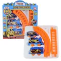 2023 New Children's Electric Cute Small Train Stall Toy Children's Puzzle Assembled Track Toy Car Set Toy For Children Gift. 