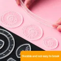 23pcs Transparent Flower Ruler Set Spirograph Drawing Ruler Tools Set - Create Stunning Spiral Drawings with Magic Templates. 