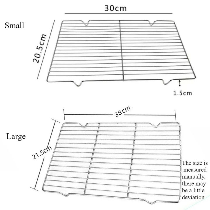 304%20Stainless%20Steel%20Baking%20Tray%20Set%20with%20Grill%20Metal%20Rectangular%20Cooling%20Rack%20Grilling%20Tools%20BBQ%20for%20Kitchen%20Outdoor%20Camping%20-%20Image%205