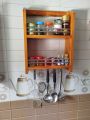 modern wooden kitchen rack 22"inch by 16"inch by 6" inch. 