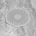 Flower Shape Silicone Floor Drain Cover Mesh Sink Strainer Anti-blocking Hair Clean Up Waste Catcher Kitchen Bathroom Accessory. 