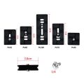 Universal Metal Quick Release Plate For Benro Arca Tripod Ballhead Camera Tripod Adapter Mount Plate Board PU 50-100.